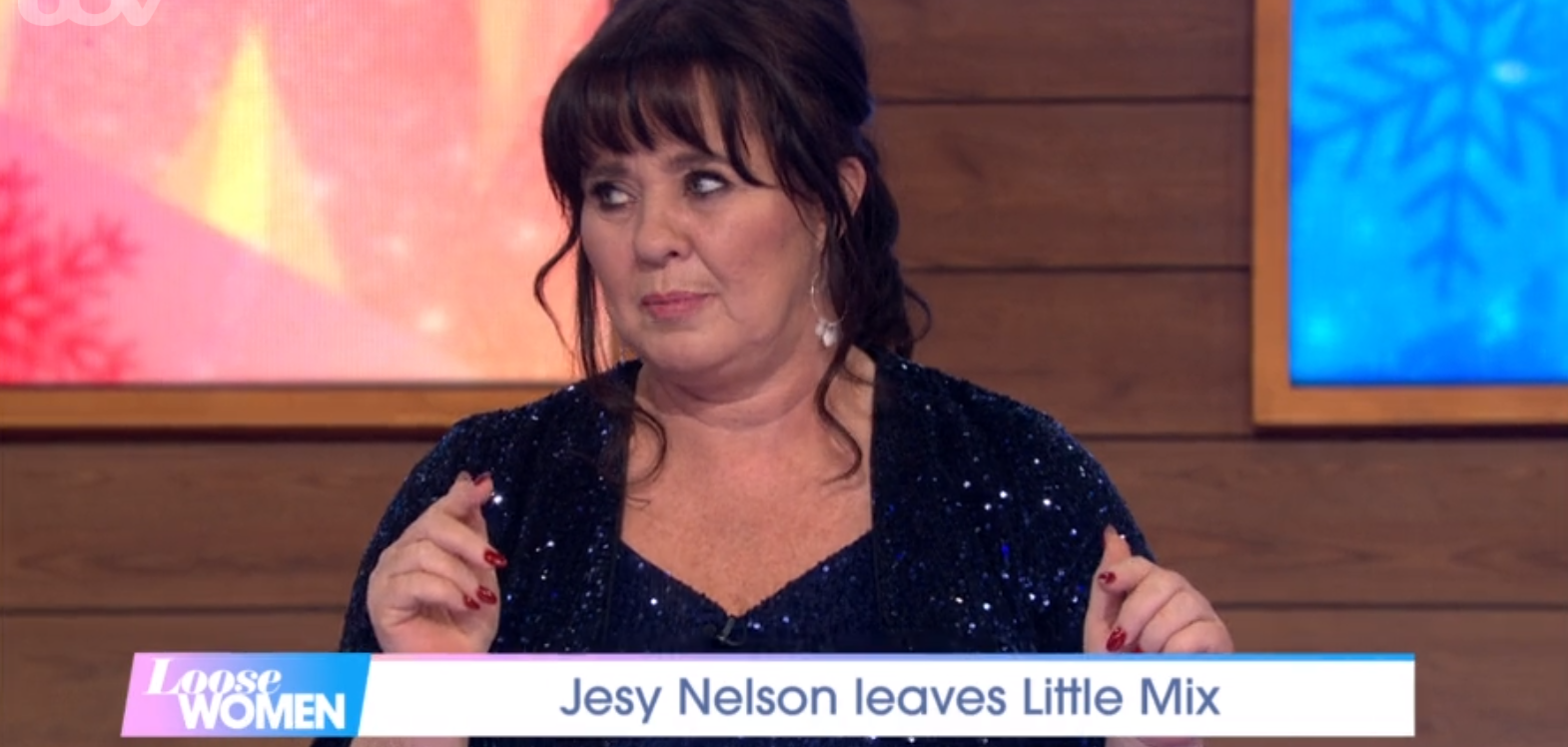 Coleen Nolan on Loose Women - speaking about Jesy Nelson left Little Mix