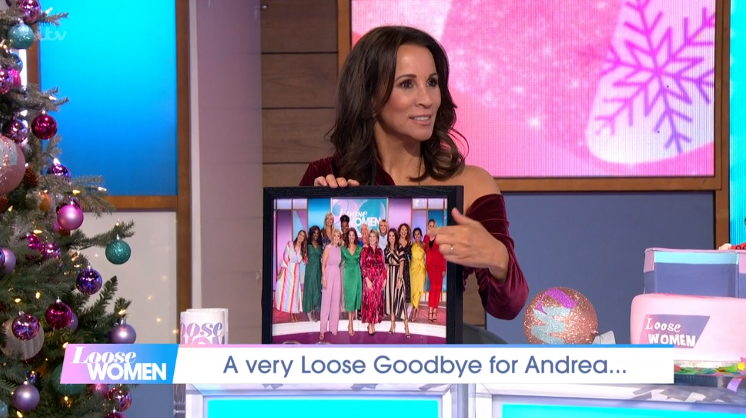 Andrea McLean leaving Loose Women