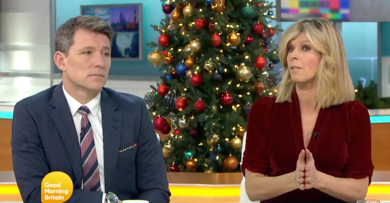 Kate Garraway on Good Morning Britain