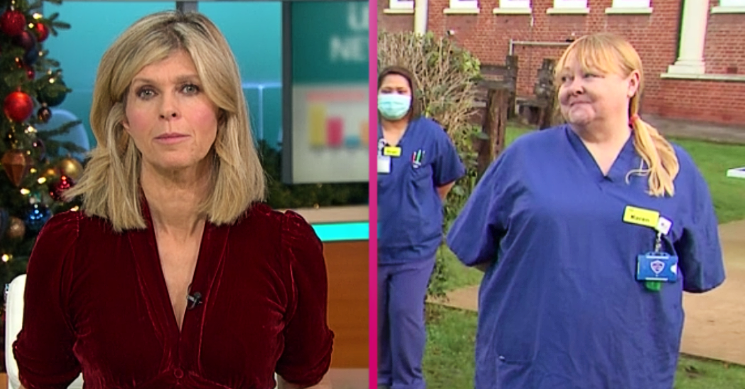 Kate Garraway thanks nurses who looked after he husband