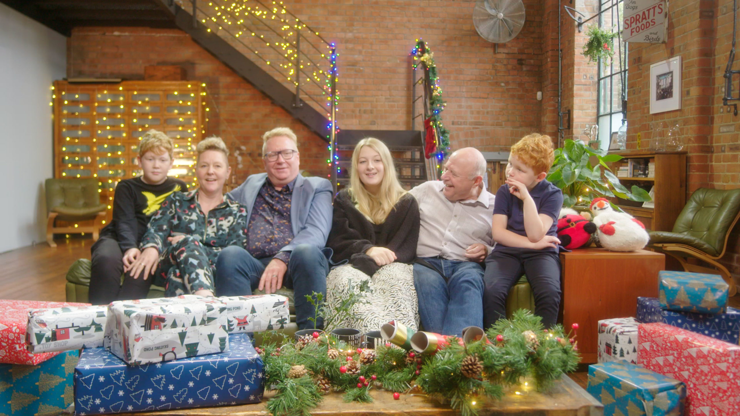The Wynne family appear on Inside Christmas at Lidl on C5