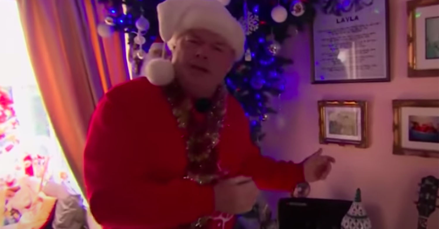 mr christmas on this morning