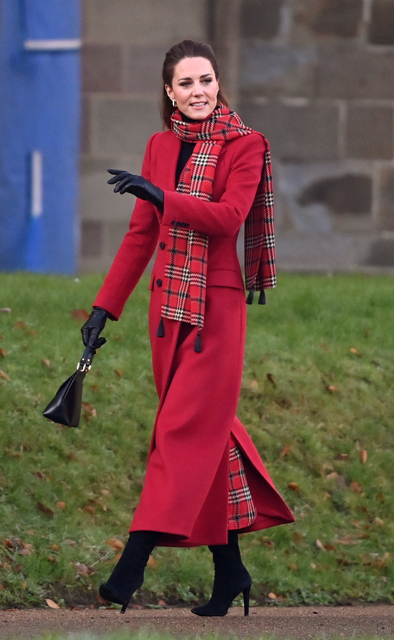 Duchess of Cambridge red coat