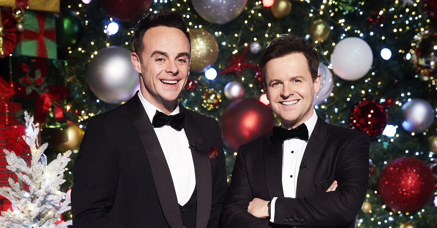 ant and dec on britain's got talent christmas special