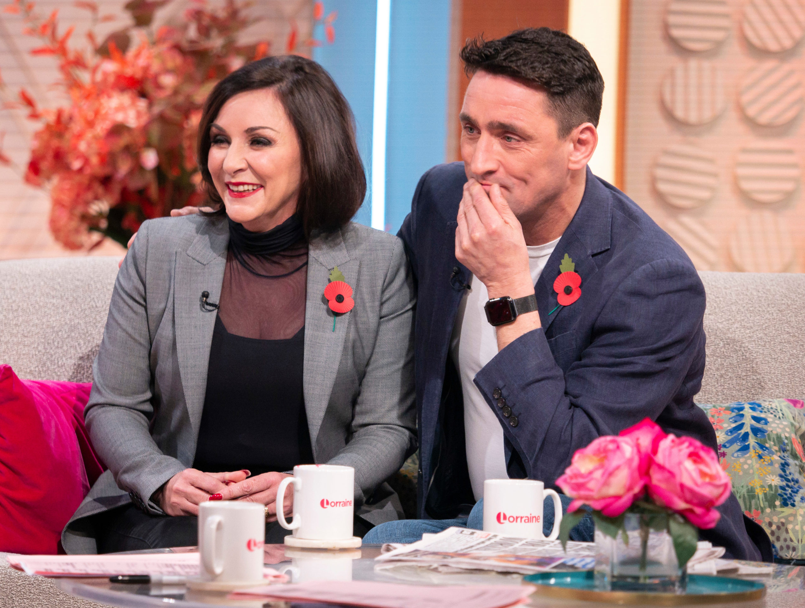 shirley ballas and her boyfriend on Lorraine