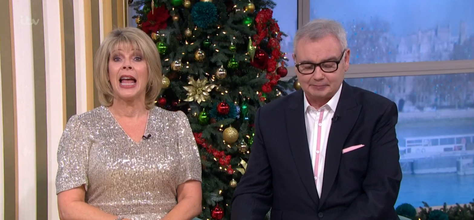 Eamonn and Ruth leaving this Morning today