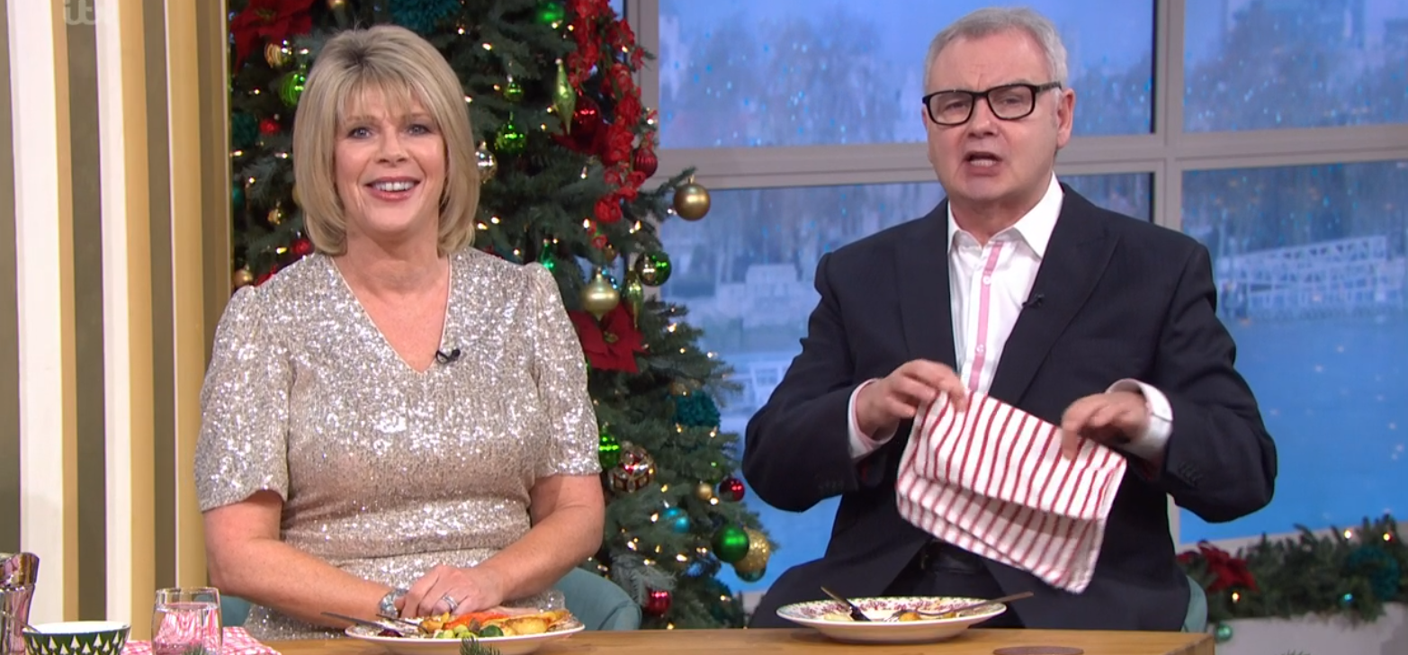 Ruth Langsford and Eamonn Holmes on This Morning
