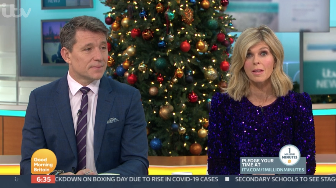 Kate Garraway accepts inspiration award for coping with her husband