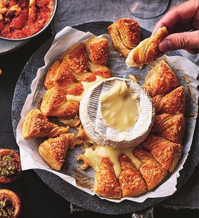 M&S camembert pastry