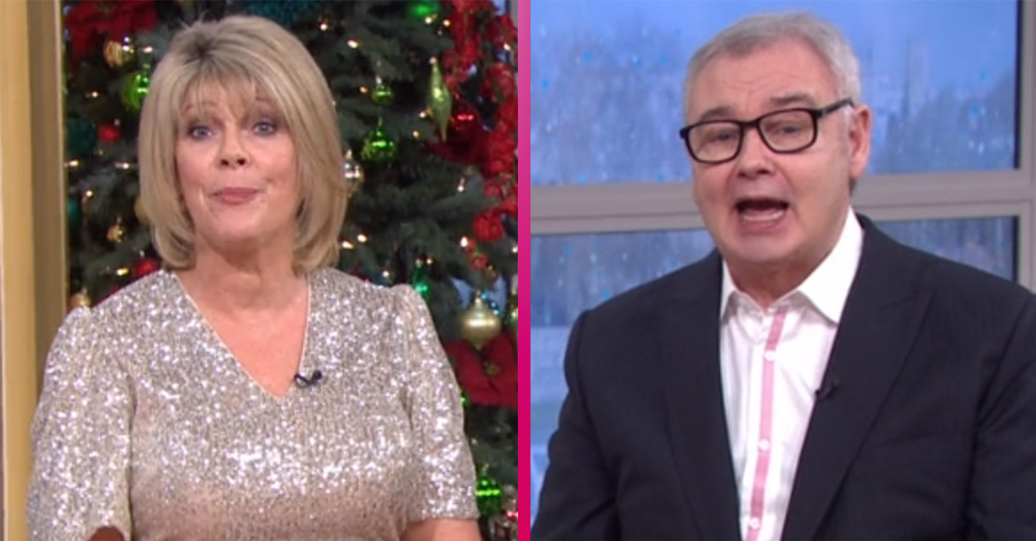 Ruth Langsford and Eamonn Holmes on This Morning