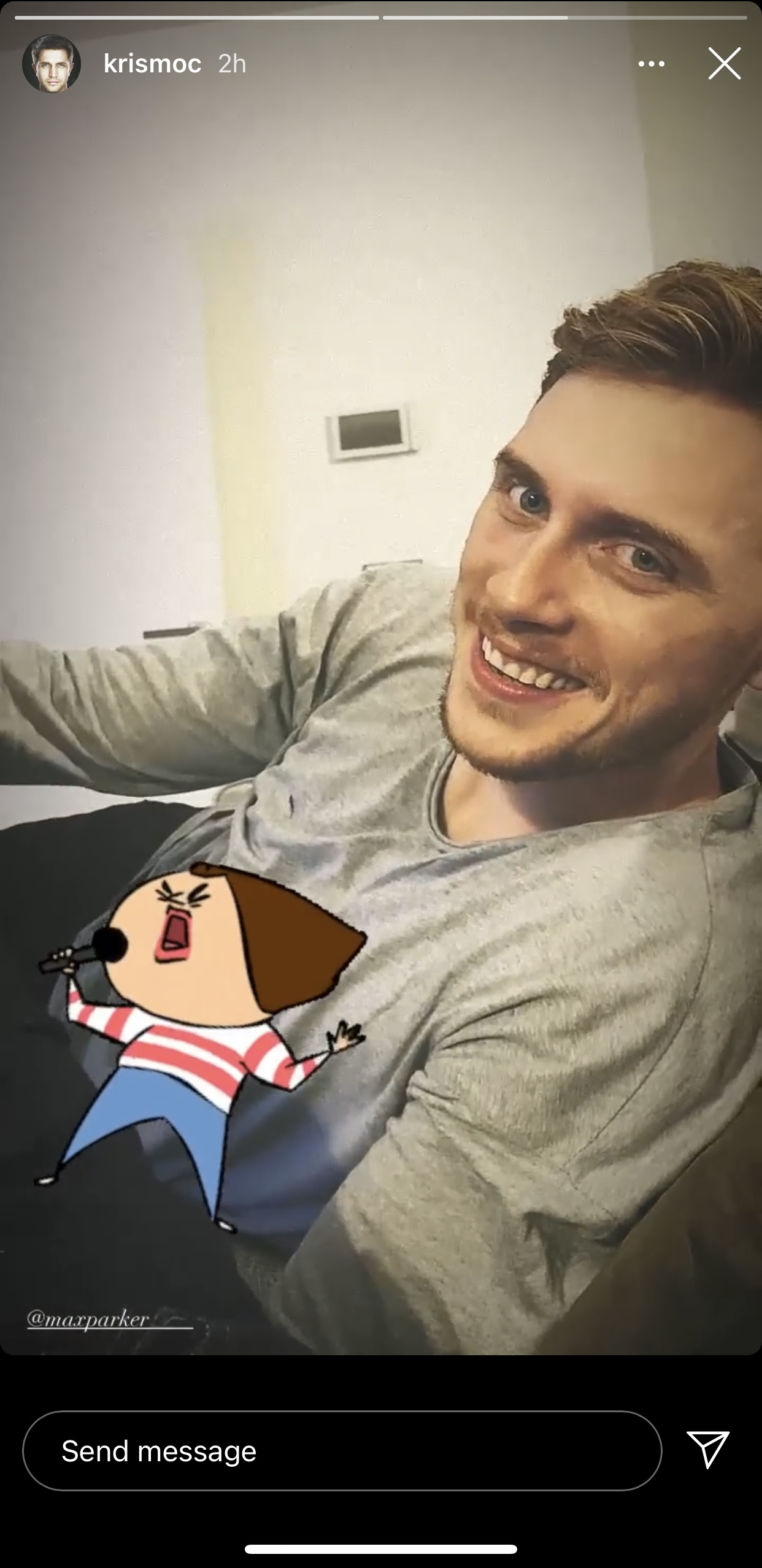 Max Parker and Kris Mochrie