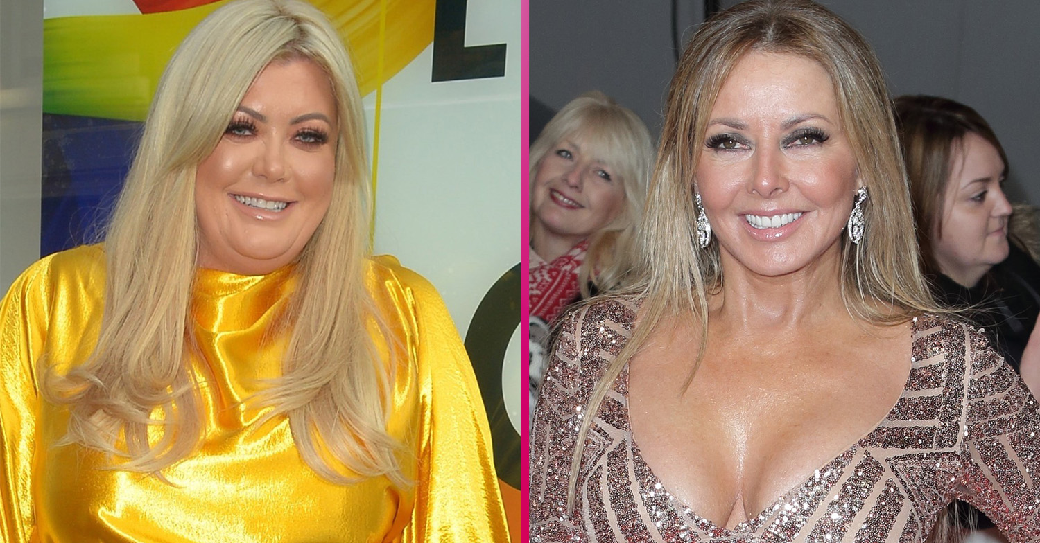 The Wheel star Gemma Collins and Carol Vorderman