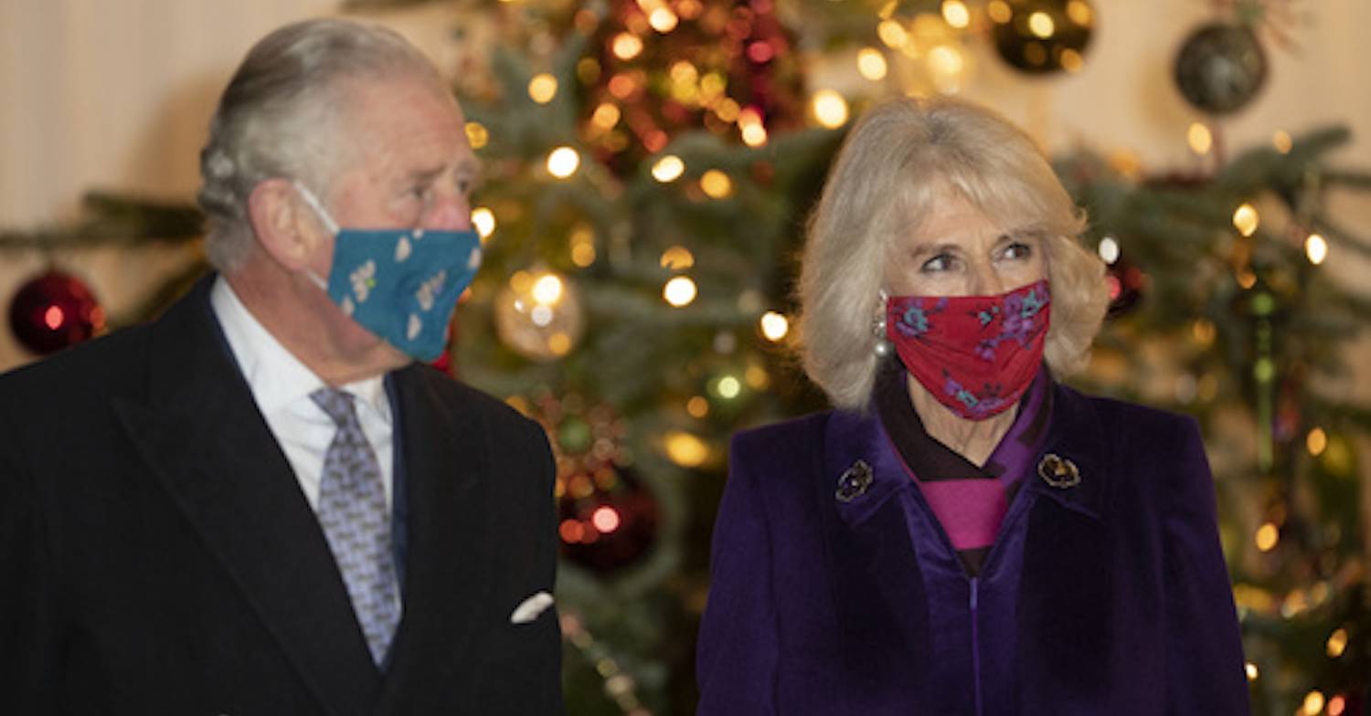 Prince Charles and Camilla, Duchess of Cornwall, mask up