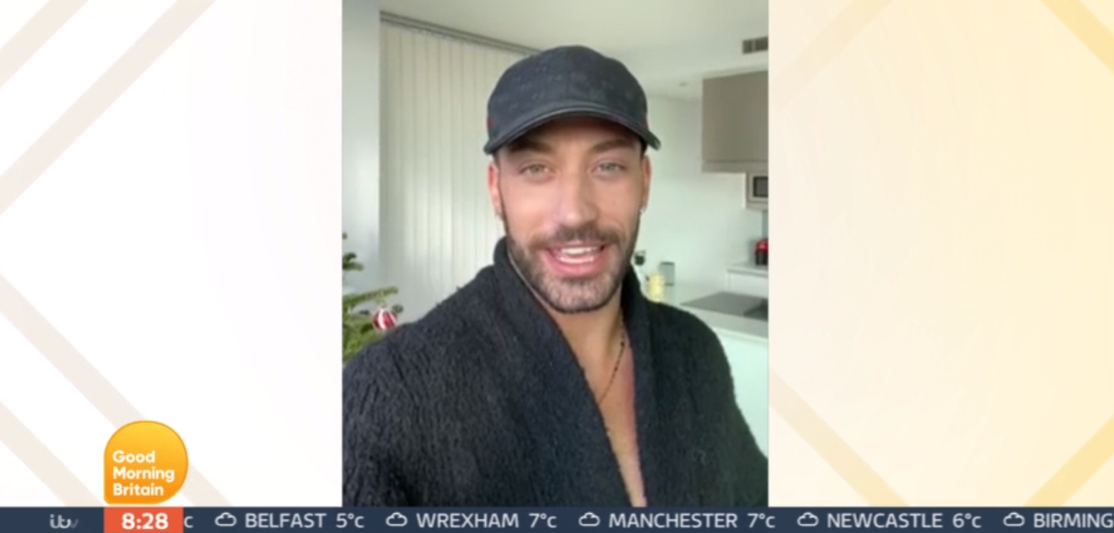 Giovanni Pernice sends message to Ranvir Singh