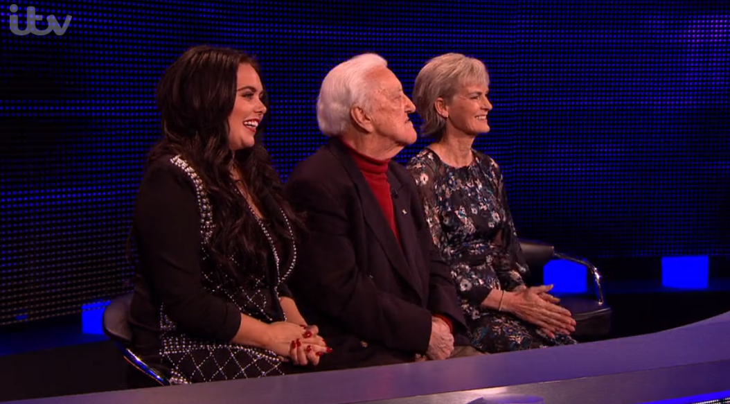 Three of the celebs The Chase star The Beast faced