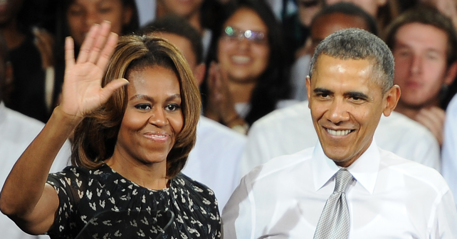 president obama with wife michelle