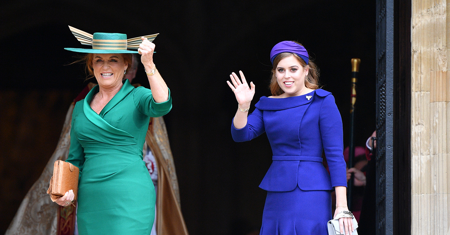 sarah ferguson with princess beatrice