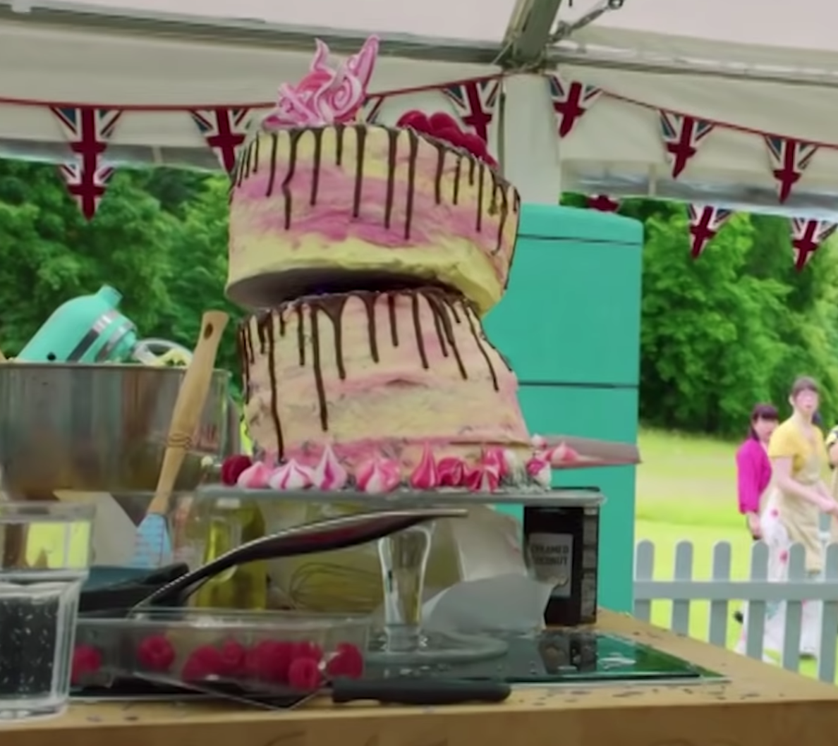 Who remembers Ruby's 'cake slide' in the Great British Bake Off?