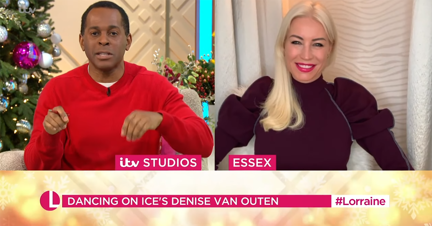 Andi Peters speaks Dancing On Ice on Lorraine