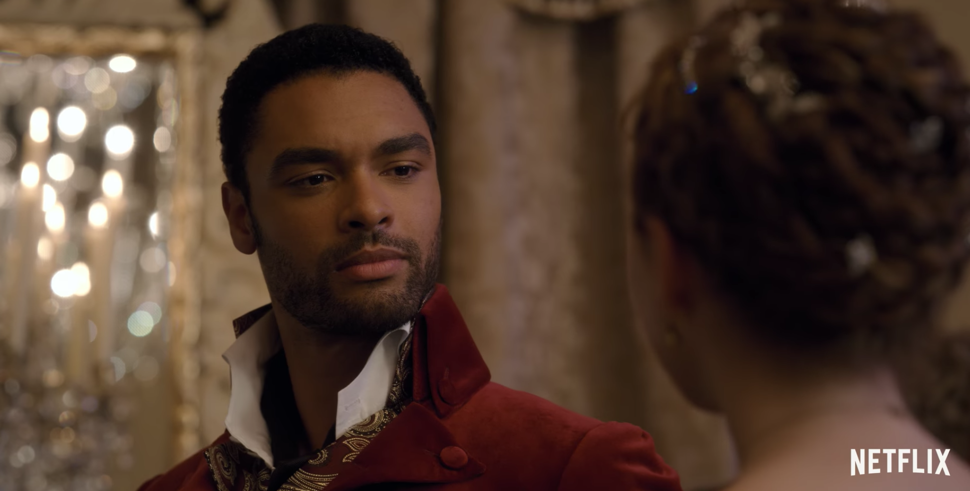 Regé-Jean Page in Bridgerton