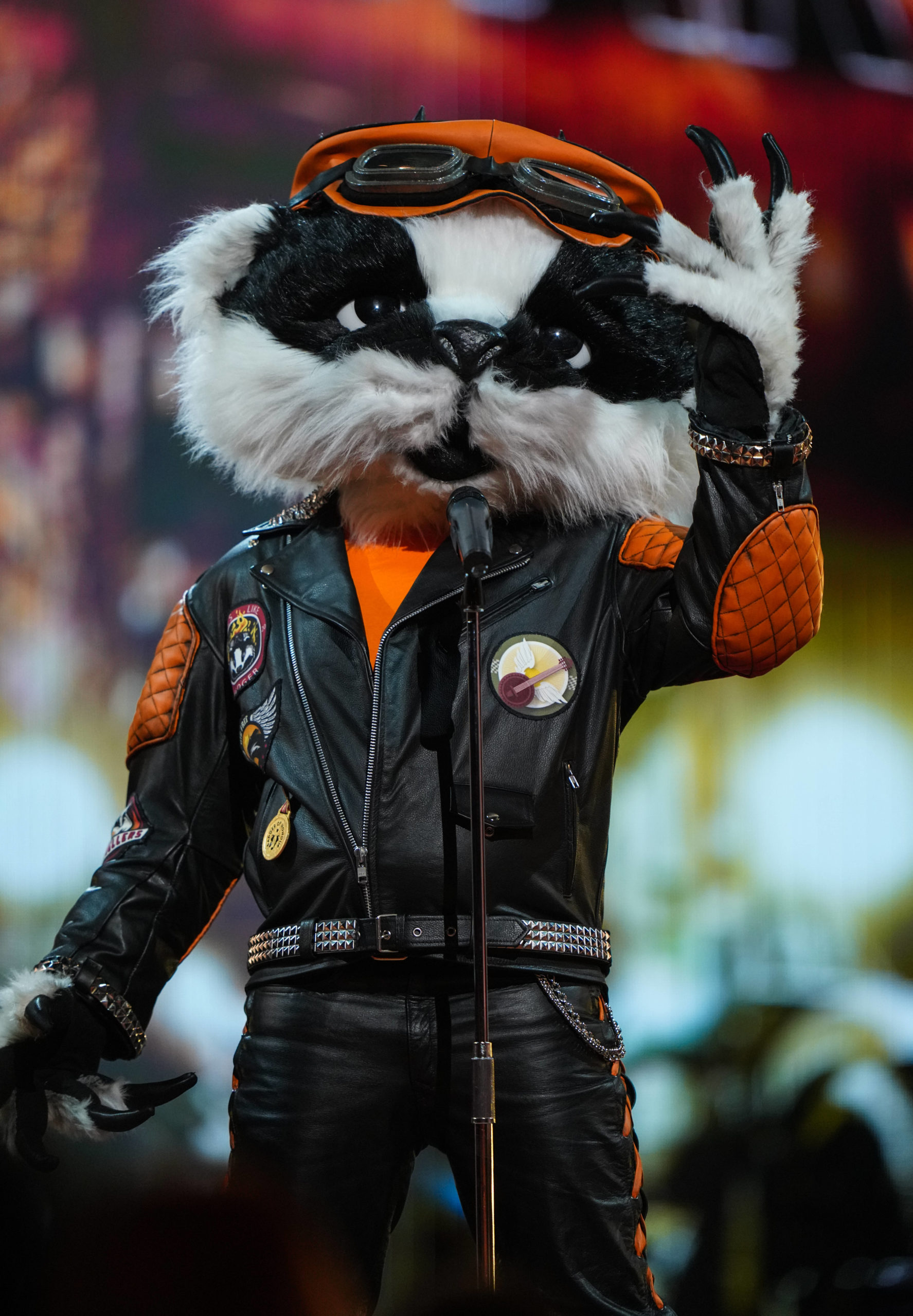 Badger the masked singer UK