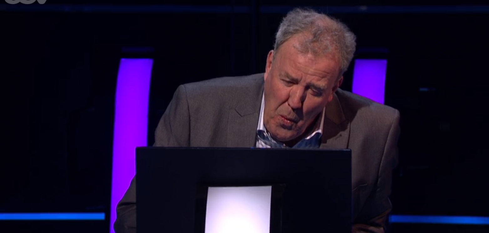 Jeremy Clarkson on Who Wants to Be a Millionaire