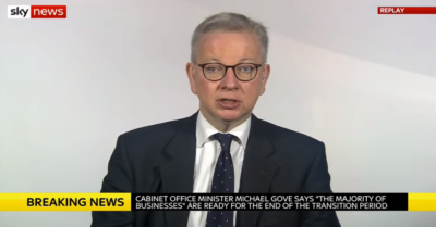 Michael Gove on schools reopening in January