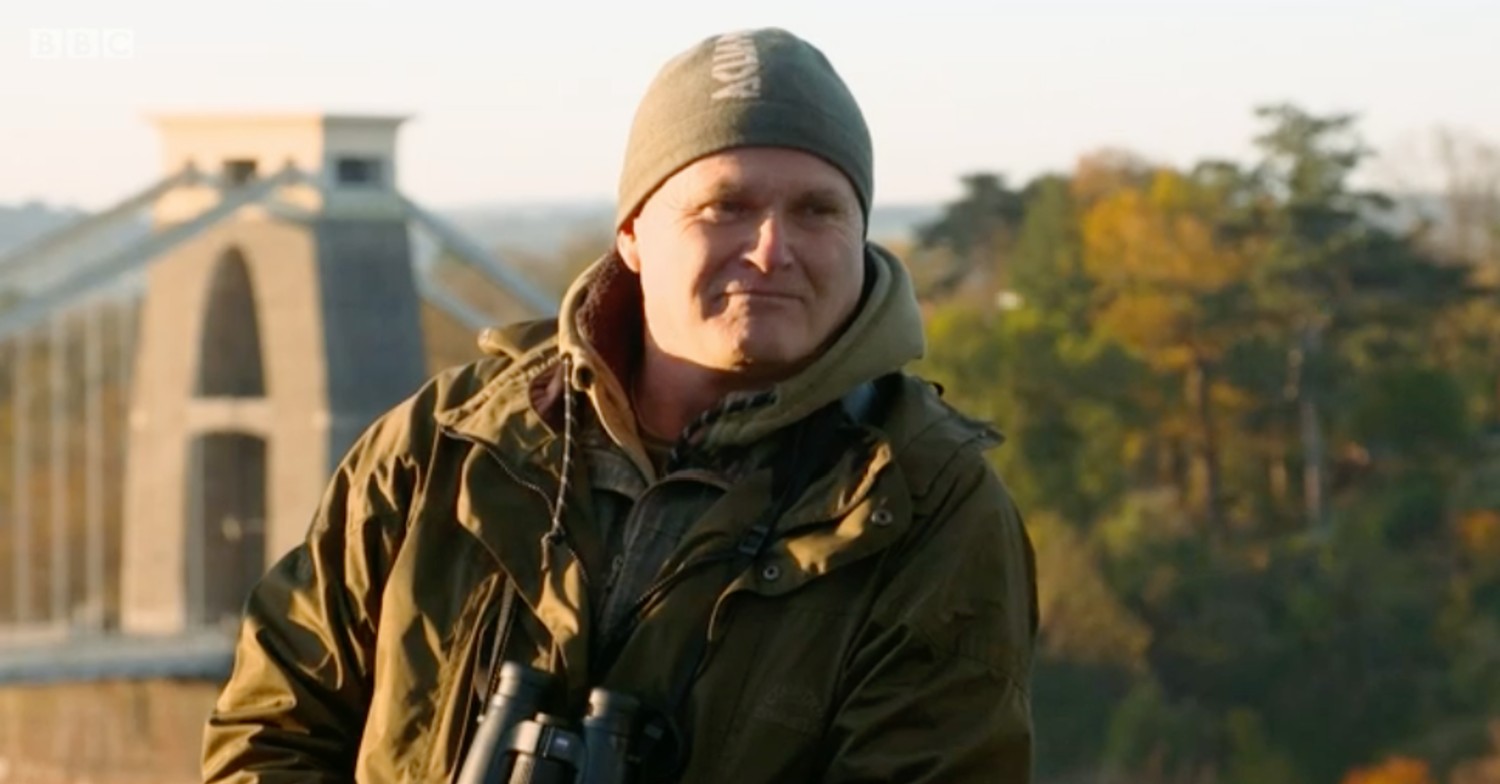 Simon King talking to Ellie Harrison on Countryfile