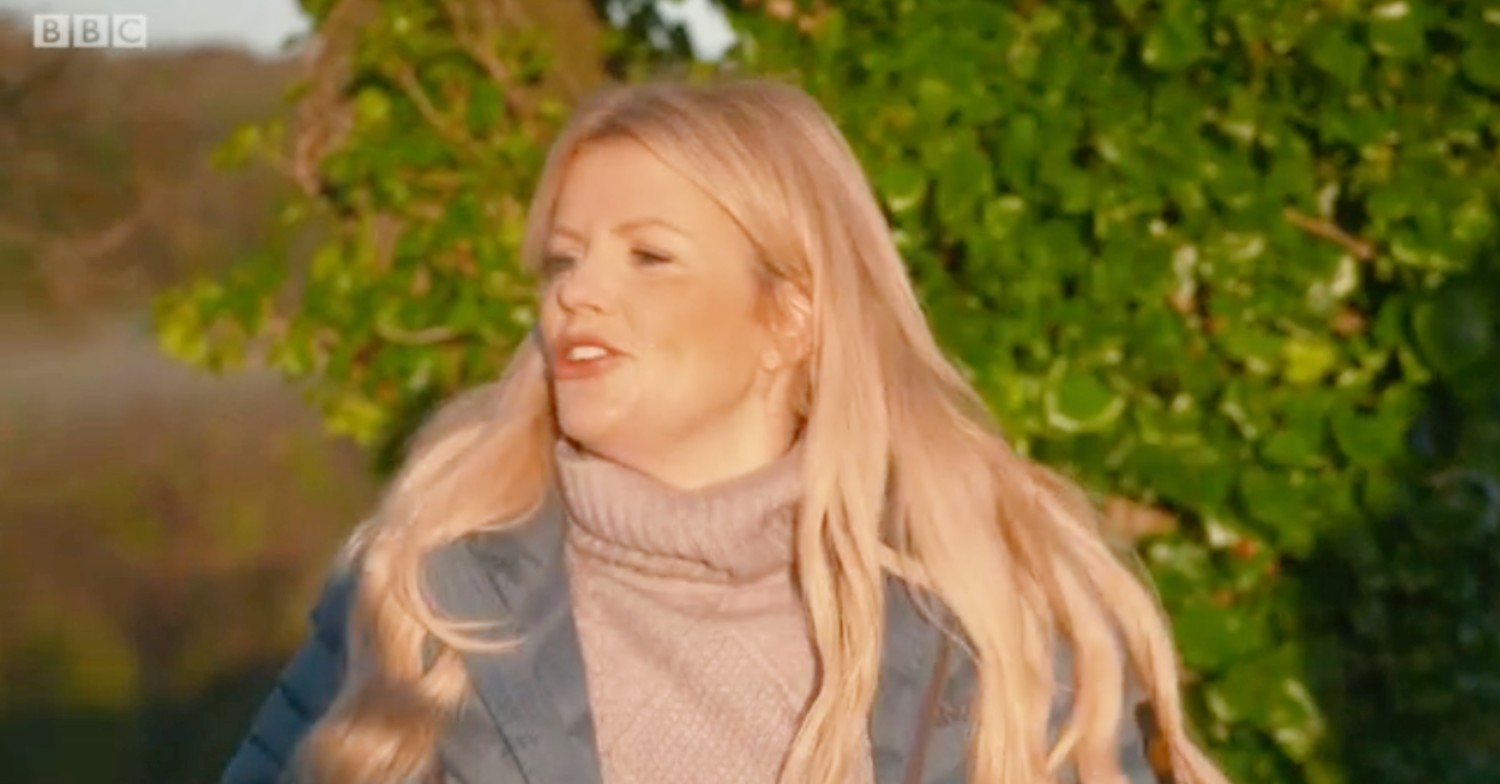 Countryfile viewers were in hysterics as Ellie Harrison was told to 'spread her legs'