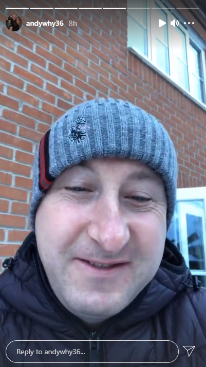 Coronation Street star Andy Whyment