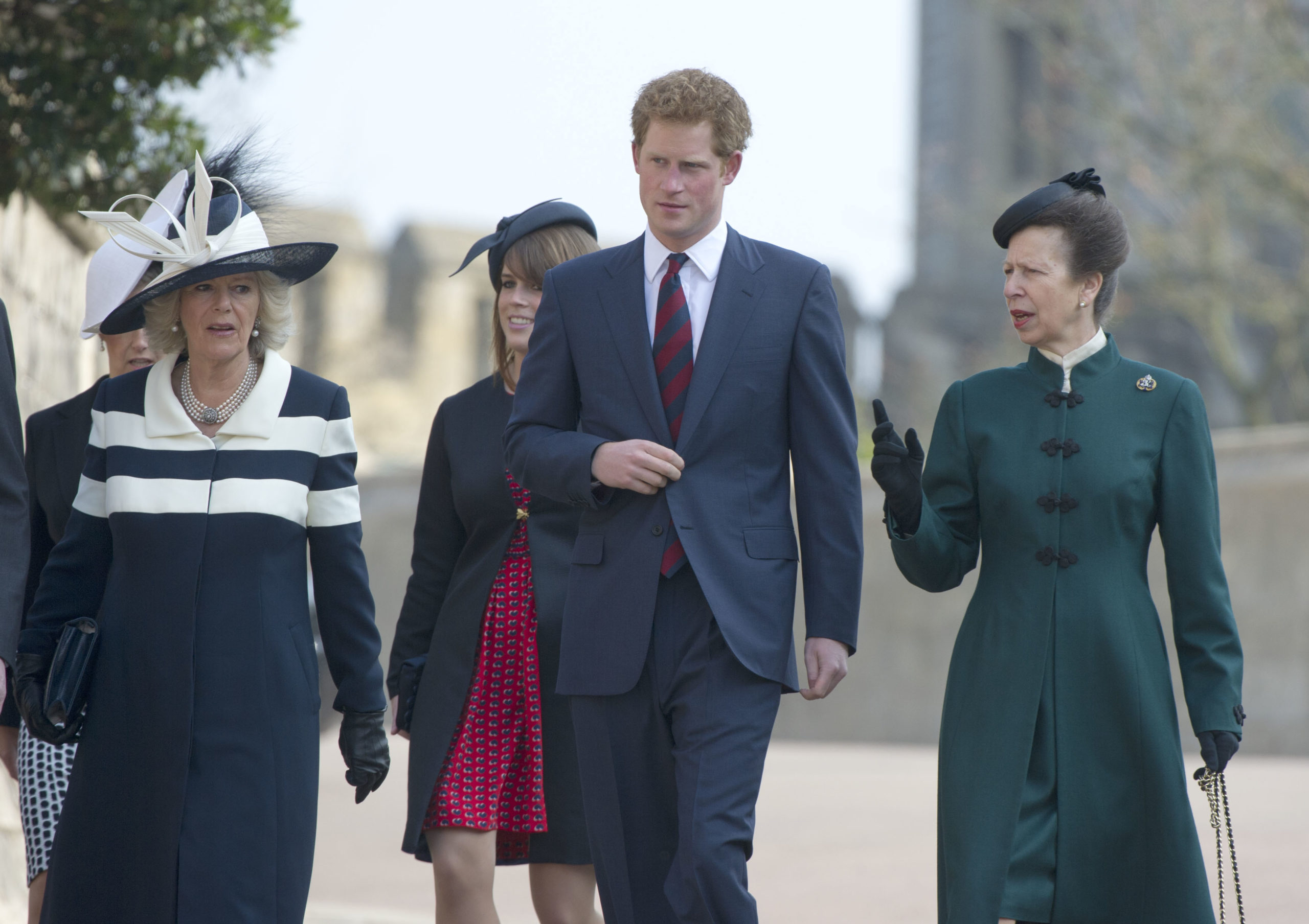 Camilla with Princess Anne