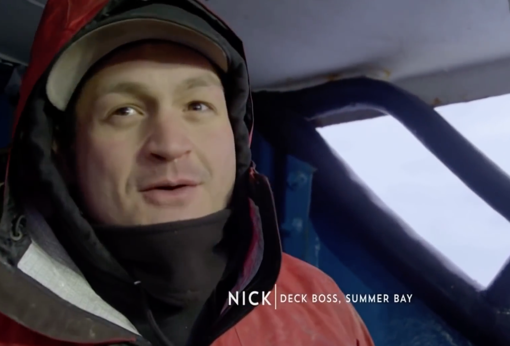 Nick McGlashan on deadliest catch