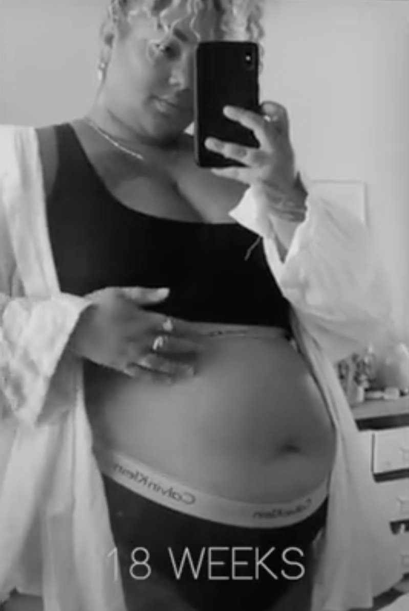 grace victory pregnant