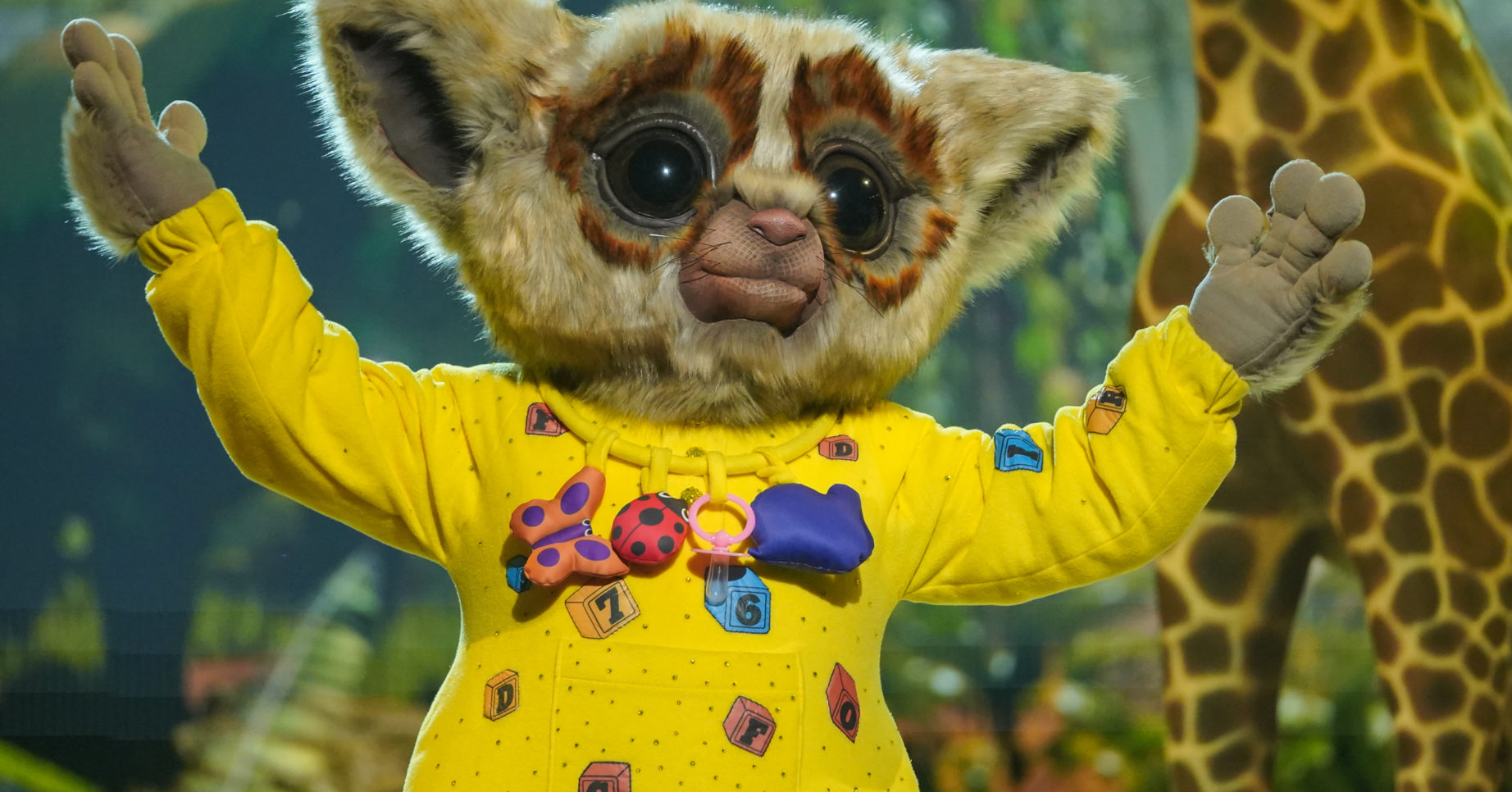 Masked Singer bush baby