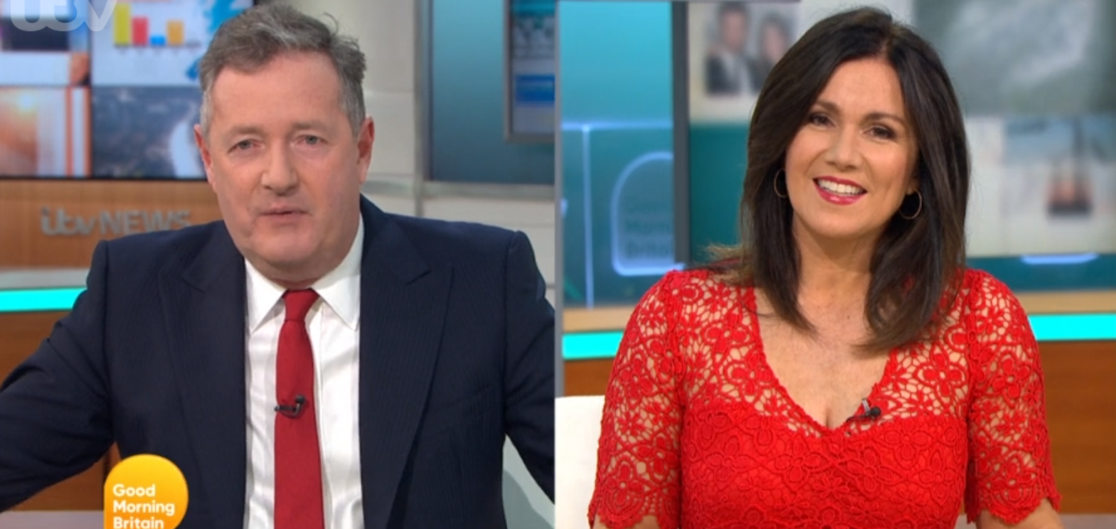 Piers and Susanna on GMB
