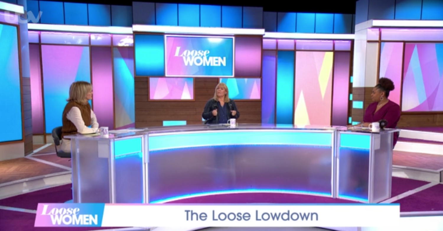Linda Robson, Jane Moore and Brenda Edwards on loose women