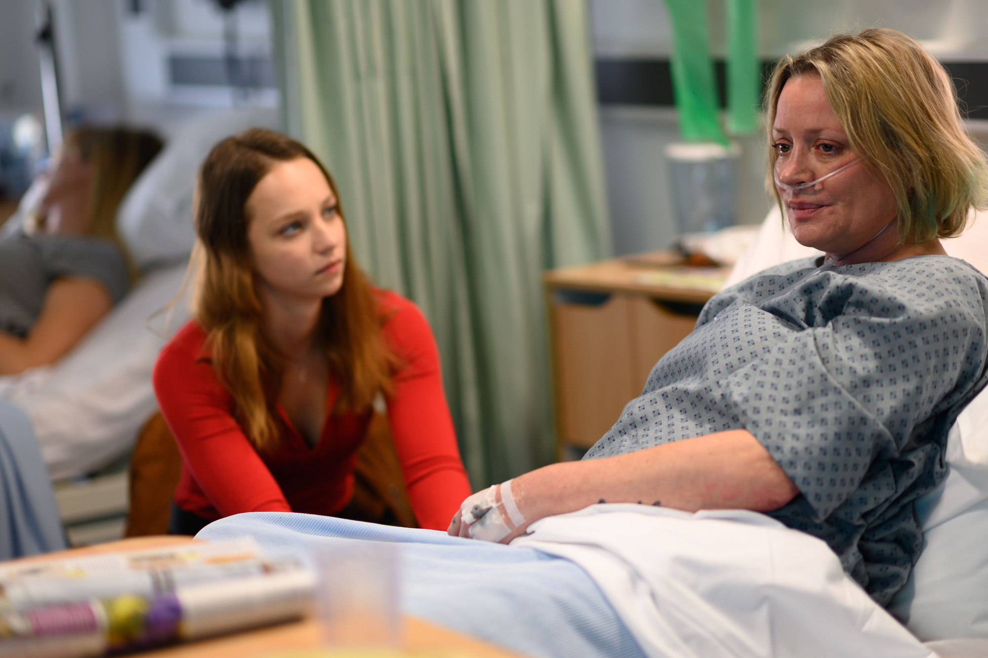 Emma and Izzy in BBC drama Traces