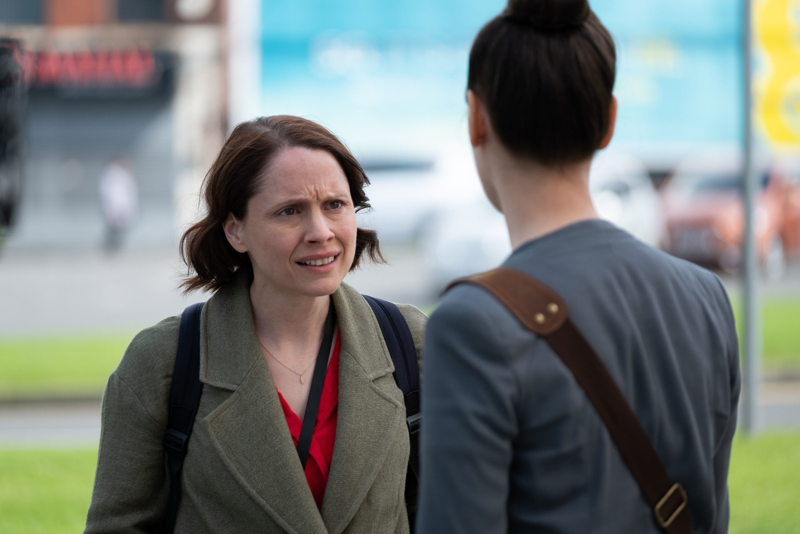 Laura Fraser and Molly Windsor in Traces on BBC One