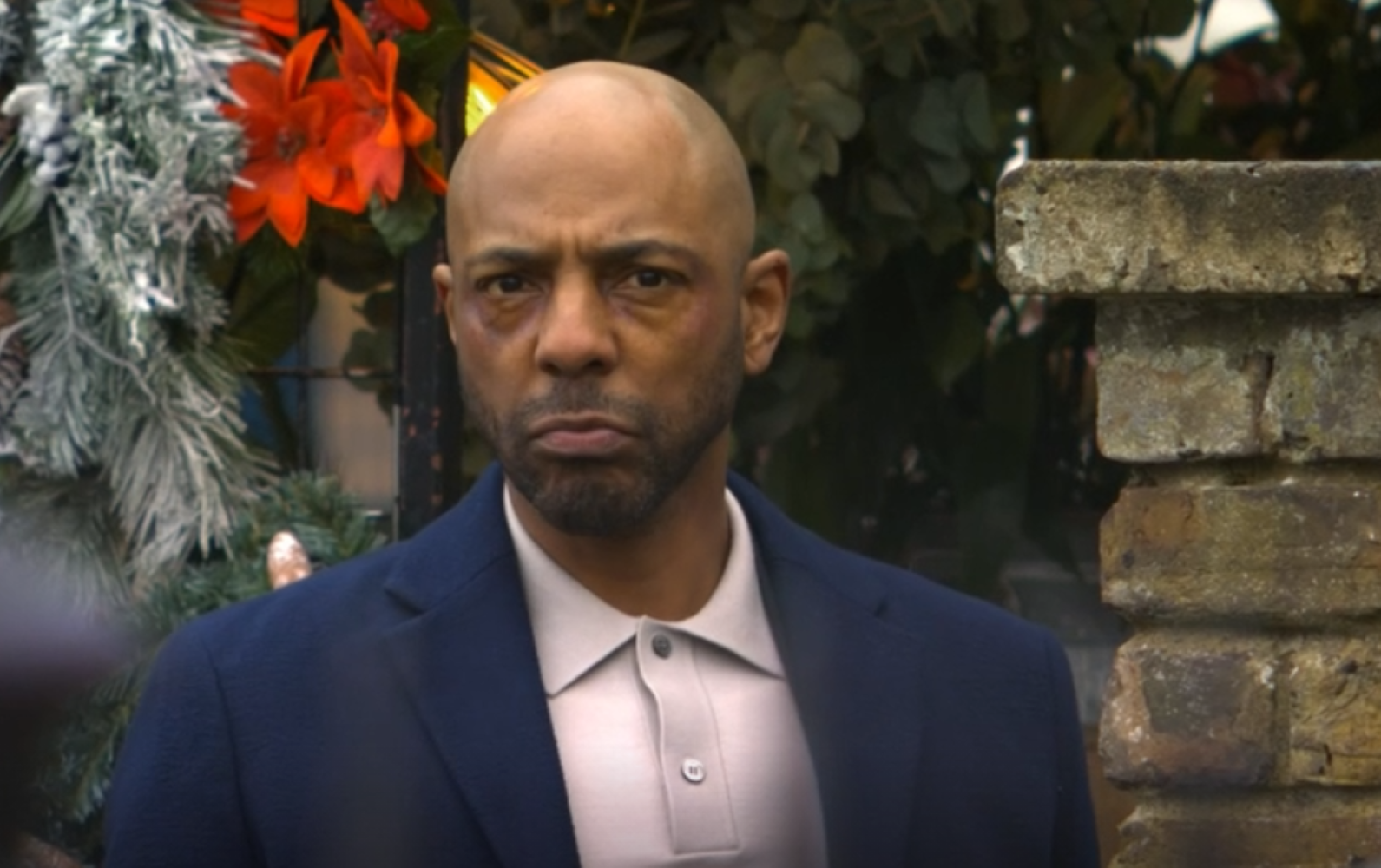 Lucas didn't look happy when he saw Jack and Denise kiss! EastEnders