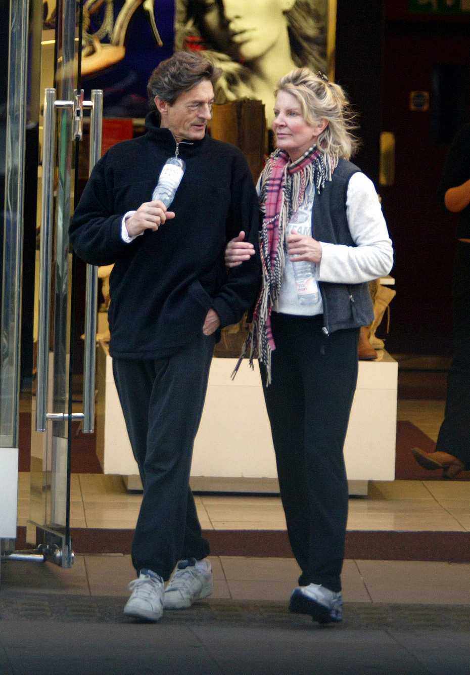 Nigel And Georgiana Bronfman Seen Out Arm In Arm