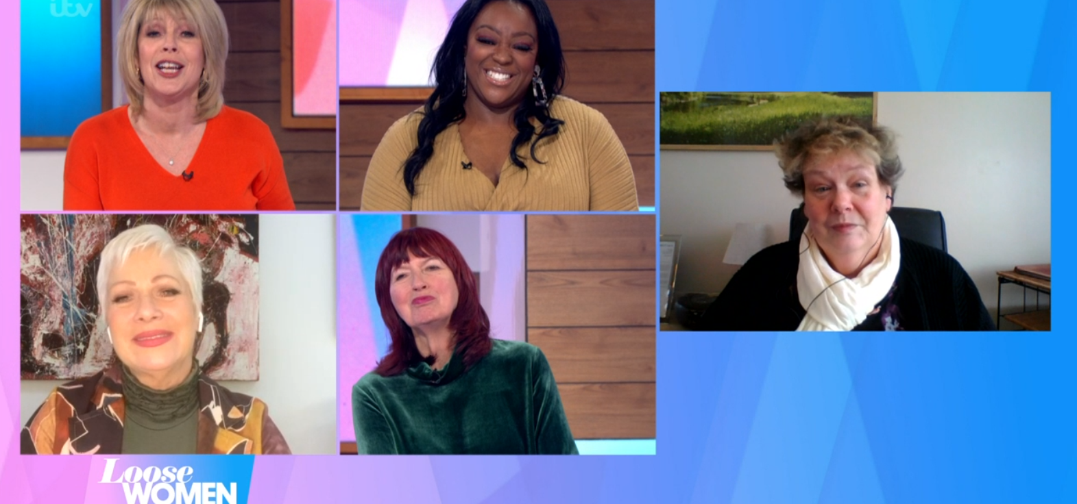 Anne hegerty on Loose women 