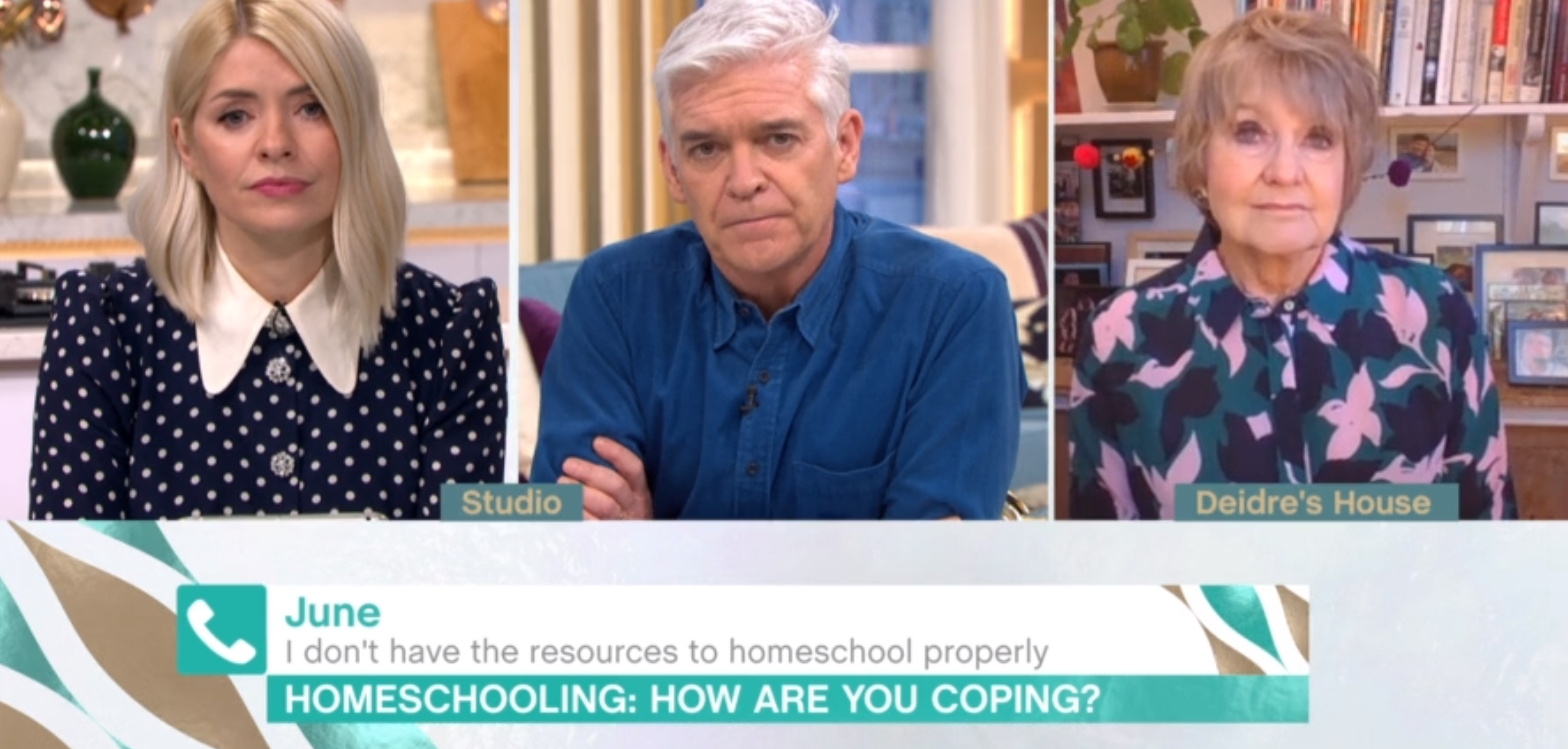 Holly Willoughby on This Morning