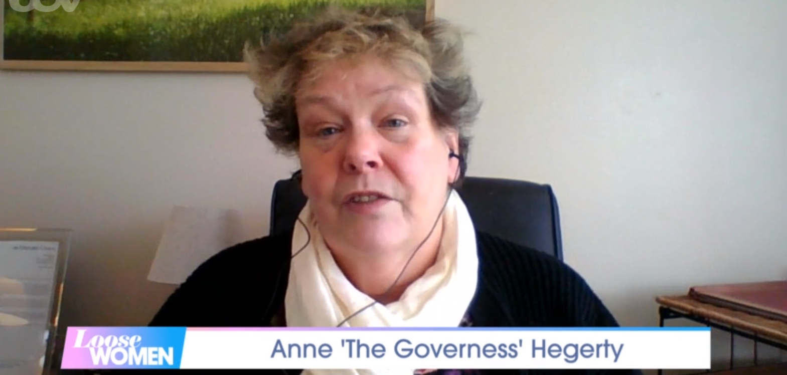 anne Hegerty on Loose Women