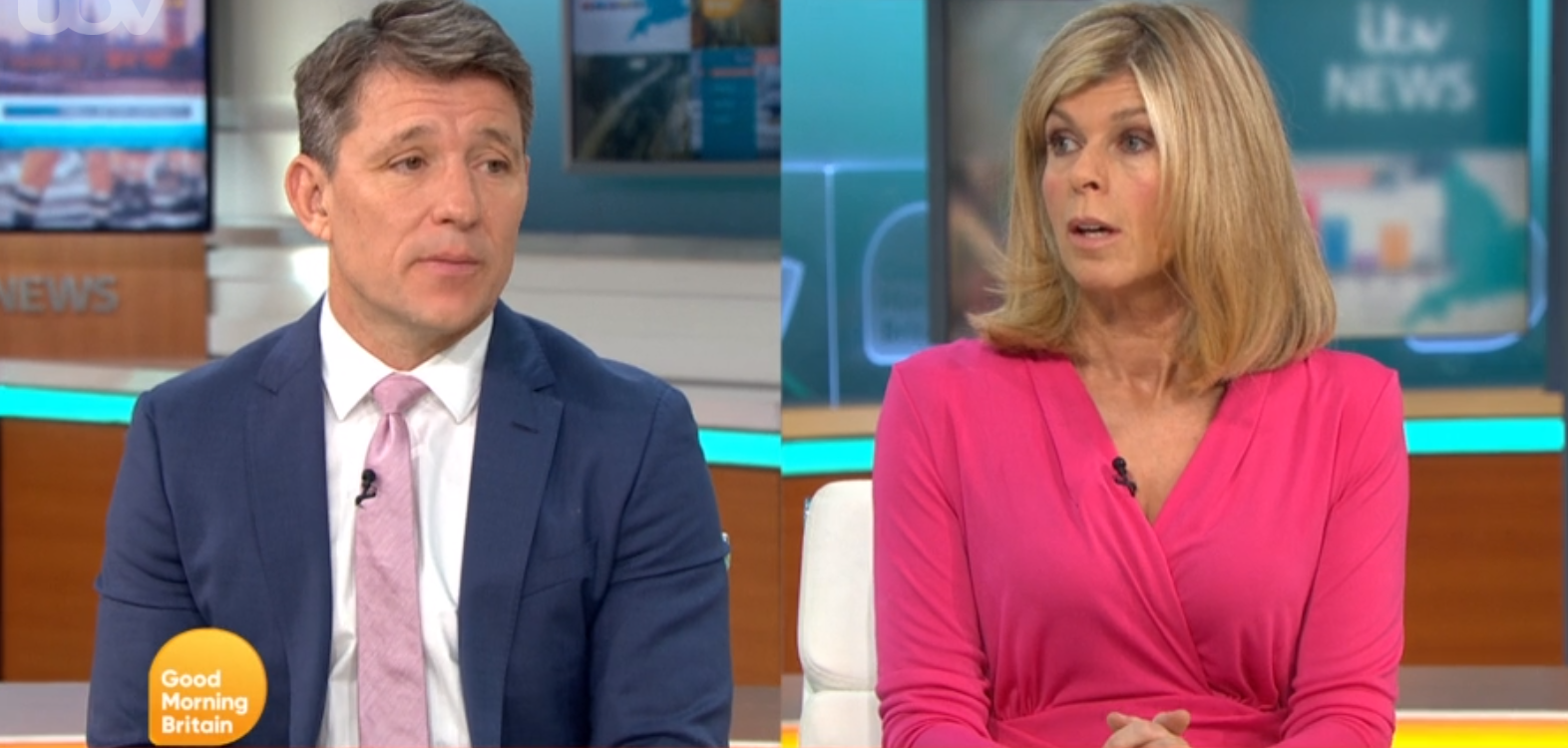 Kate Garraway speaks about husband Derek on GMB
