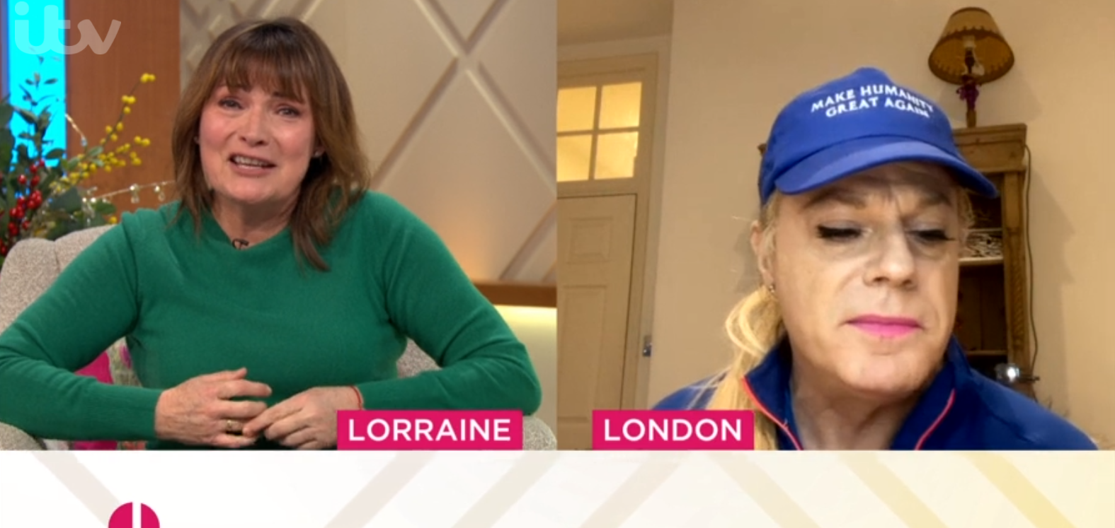 Eddie Izzard on Lorraine