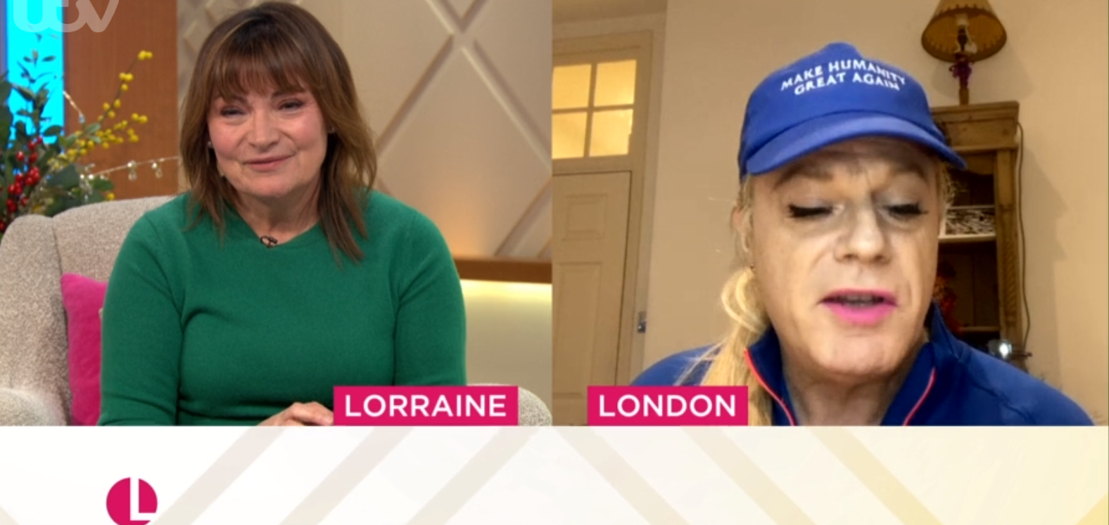 Eddie Izzard on Lorraine