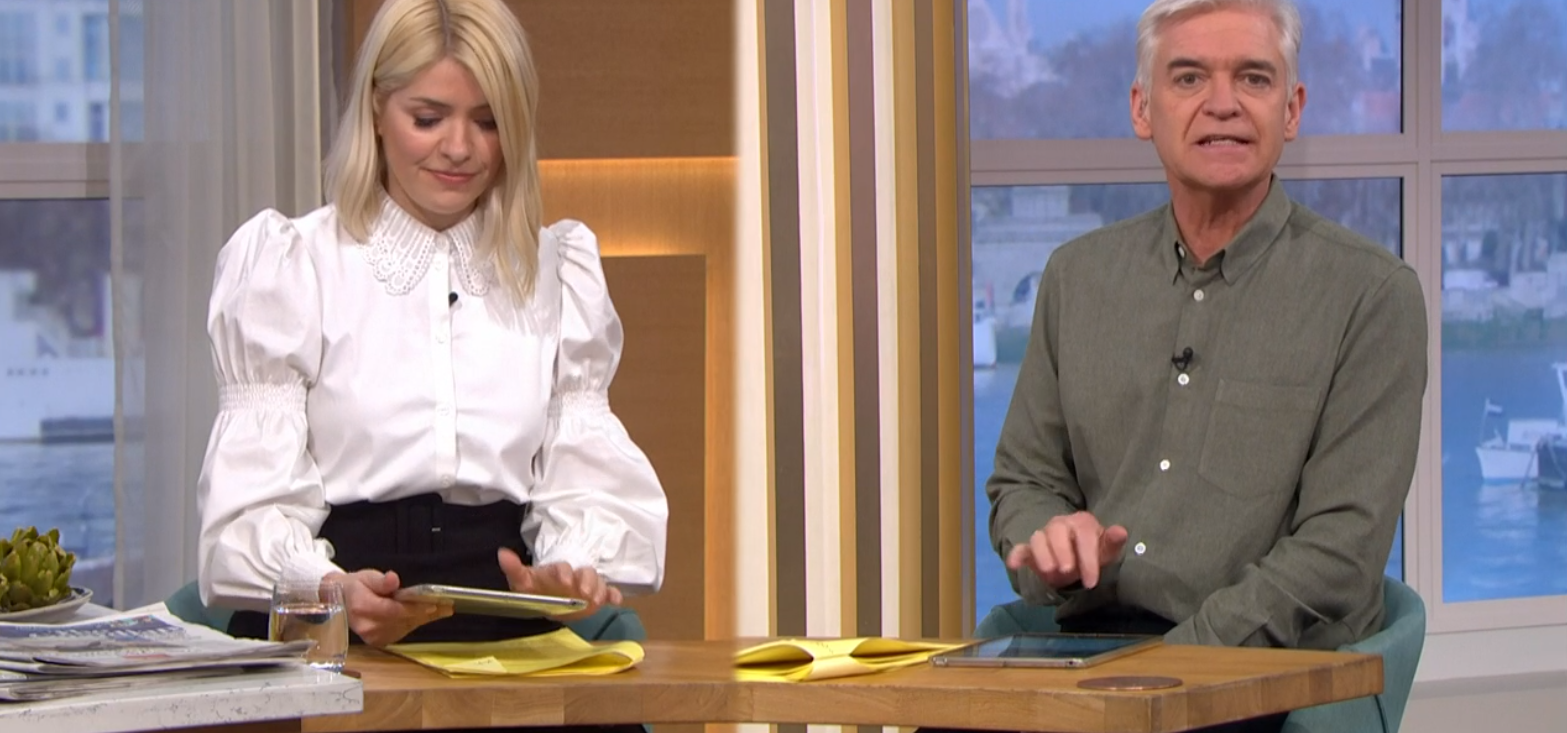 holly willoughby and phillip schofield on this morning