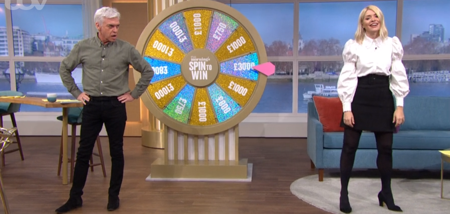 This Morning Spin to Win segment