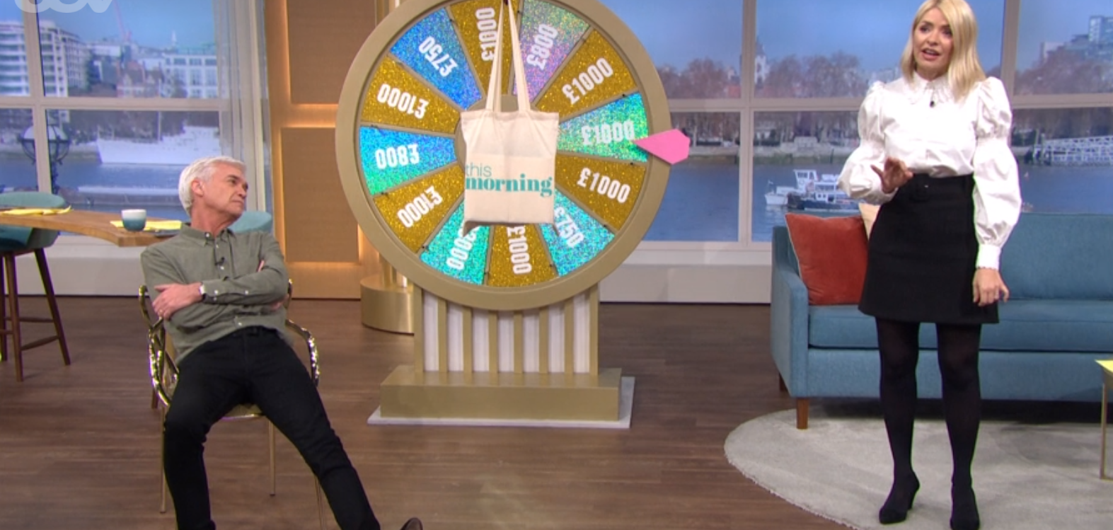 This Morning Spin to Win segment