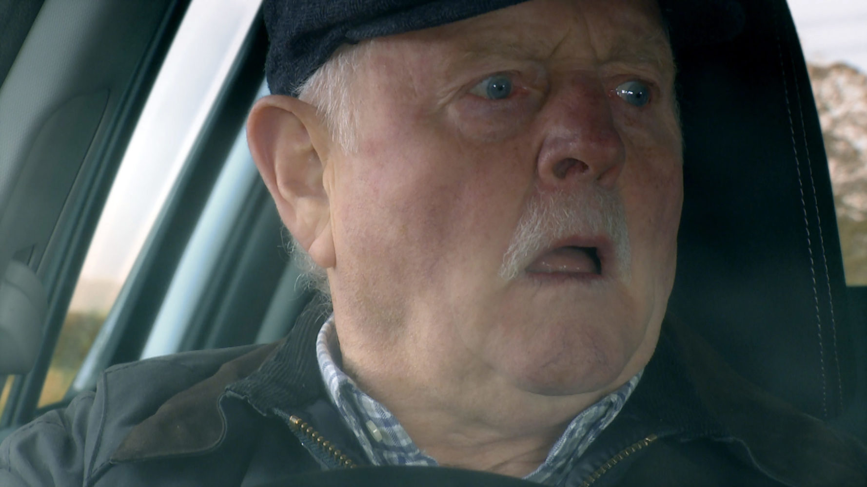 Eric's brakes fail in Emmerdale 